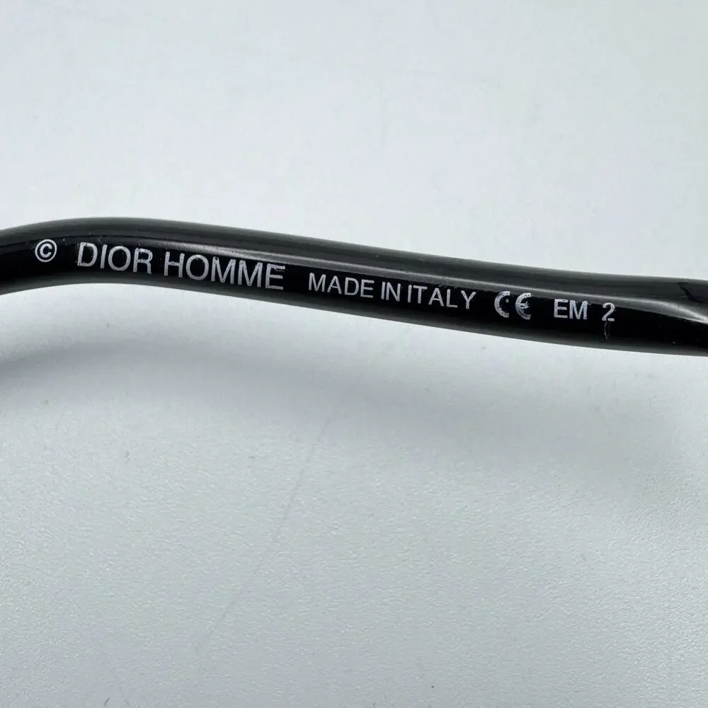 Dior Homme Sunglasses Dior0147S 010JJ Palladium Black Red Aviator Gradient Lens